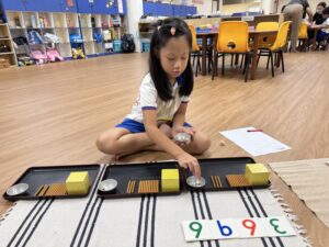 Golden Beads Maths Activity